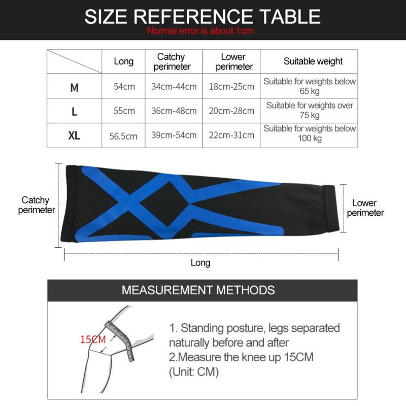 Sports Leggings Knee Protector Brace Strap Breathable ANTI-UV Outdoor Cycling Basketball Leg Sleeve Knee Support Pads Knee Pads