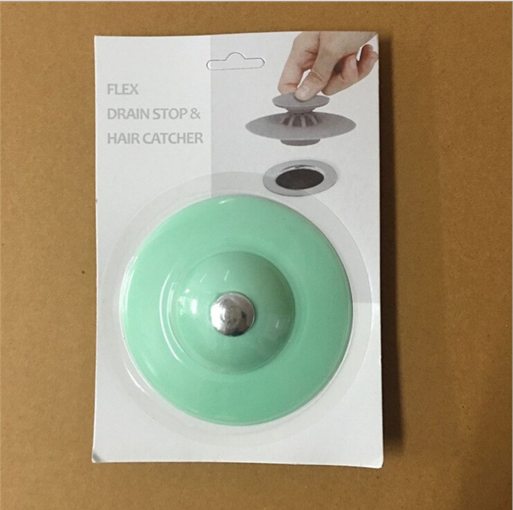 Deodorant gulvafløbsdæksel afløb gulvafløbsfilterstik karbadproppevask deodorantdæksel direkte: Grøn