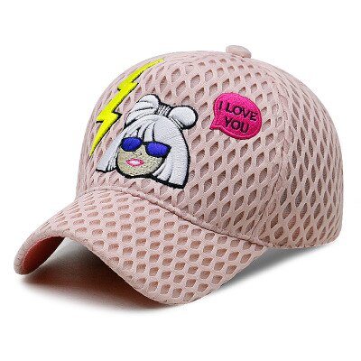 Grande taille casquette de baseball pour homme adulte été maille hip hop chapeau grande tête hommes grande taille plaine casquettes de relance M 56-60cm L 60-62cm: pink girl / 56 to 60cm