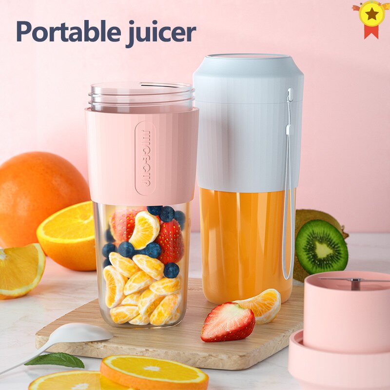 Blender Electric Kitchen Juicer Mixer Portable food processor charging using quick juicing cut off power Fruit Cup