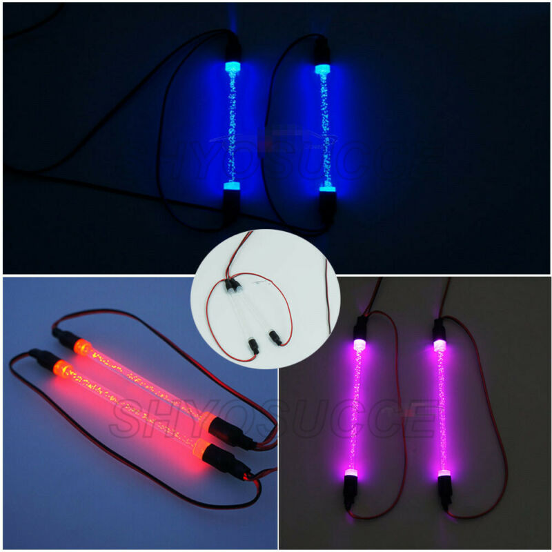 Led RC Car Decoration Accessories Dazzle DIY Bar Drift Light Strip Tube Truck Crawler Chassis Body Buggy for 1/10 RC Crawler Car