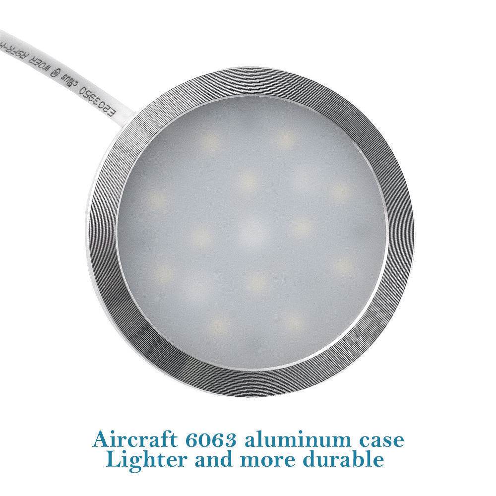 4x 12V Interior LED Spot Light Warm Light For Camper Van Caravan Motorhome Lamp