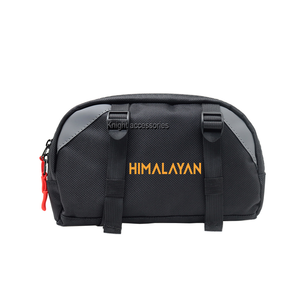 For Himalayan 450 himalayan 450 Motorcycle front handlebar bag multifunctional storage bag travel bag: Dark Grey