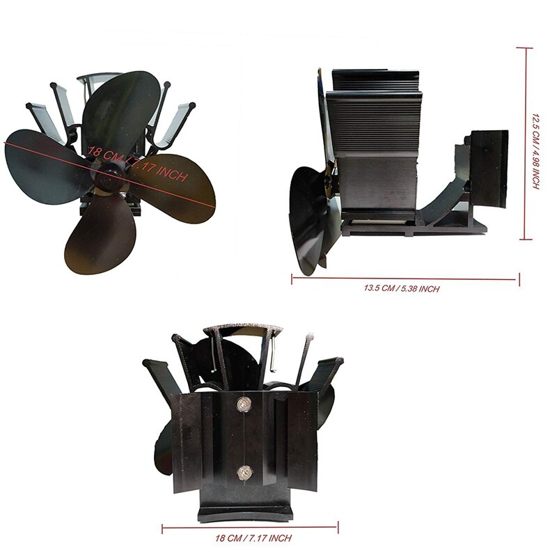 4 Stop the Electric Oven Fan Stove Fan Fan on the Chimney