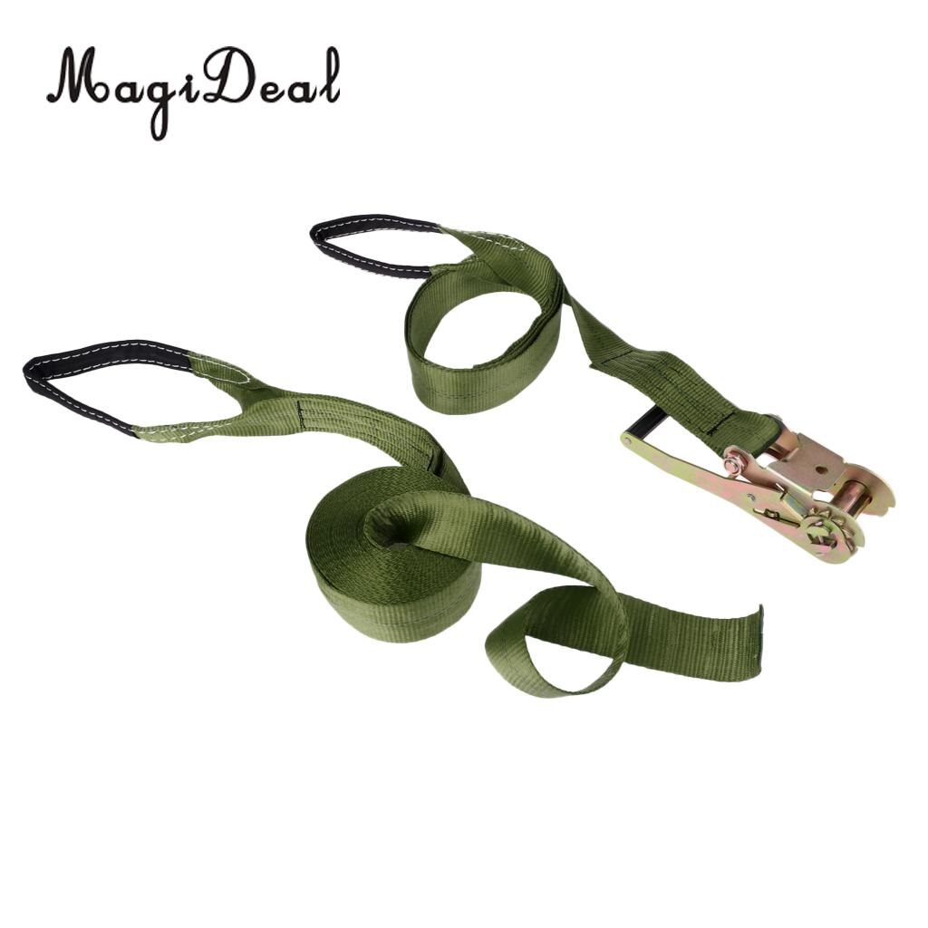 36FT Slackline Kit with Hook & Ratchet Tensioner Balance Training for Children Kids Adult Walking Camping Fitness Equipment