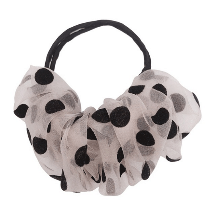 DIY Hair Style Tool Hair Disc Device Female Korean Student Lazy Artifact Wild Polka Lace Dot Headdress