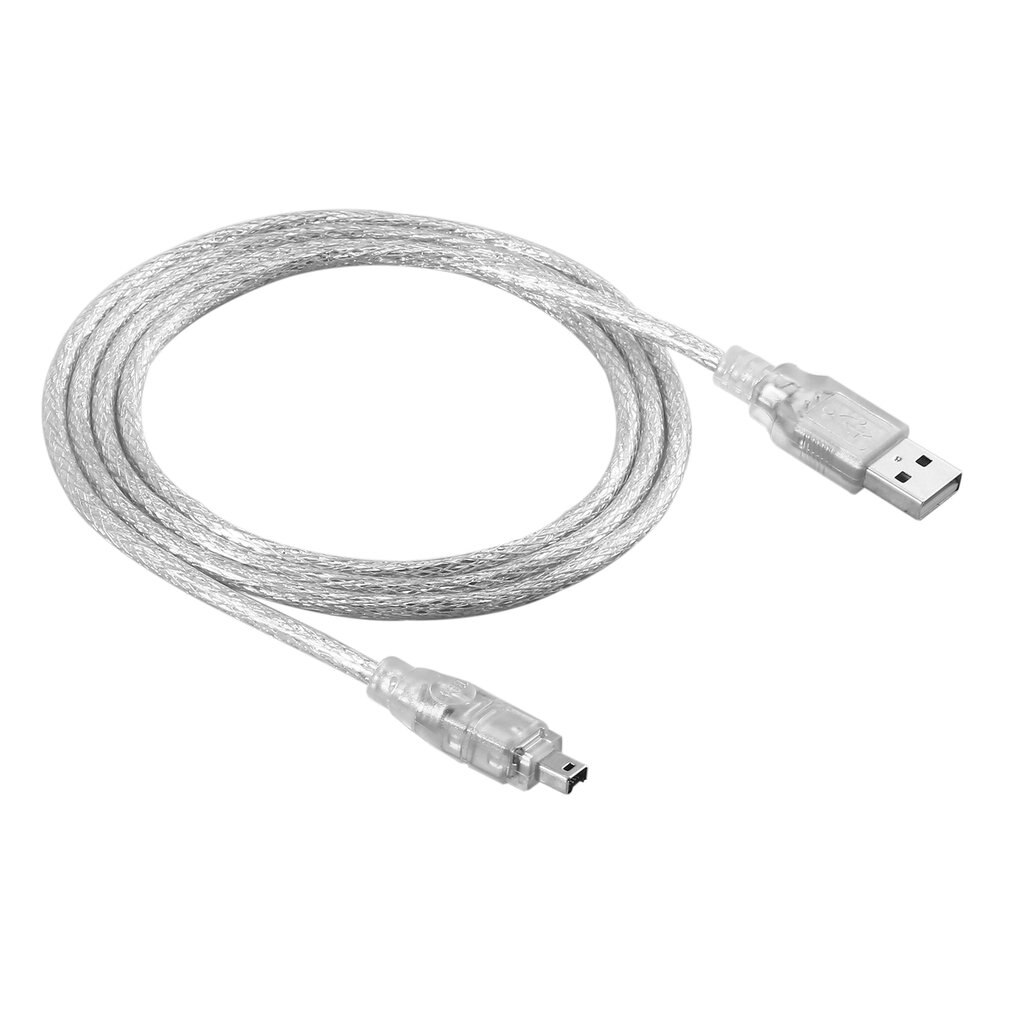 1.2m USB 2.0 mâle à Firewire iEEE 1394 4 broches mâle iLink adaptateur câble