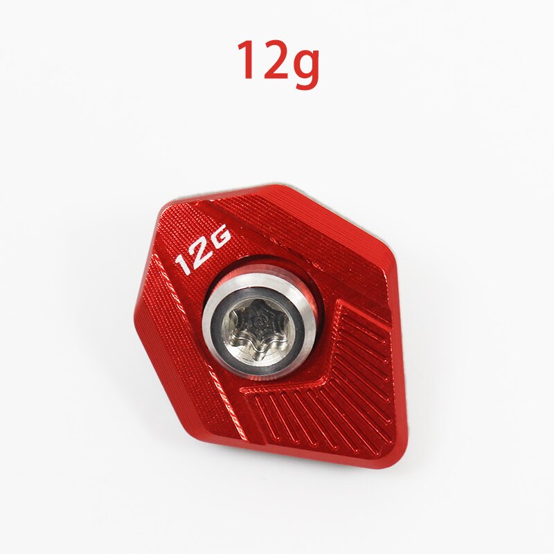 Juego de pesas de Golf, kit de tornillos de práctica para Cobra King, SZ, Speedzone, reemplazo del controlador, contrapeso, accesorios para la cabeza del Club: Red 12g