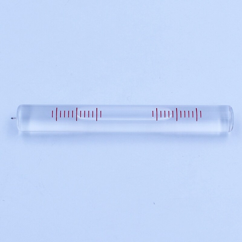 HACCURY – nclinomètre en verre, haute précision, niveau à bulle tubulaire, cylindre, taille du flacon 14x114mm, précision 4 "/2mm