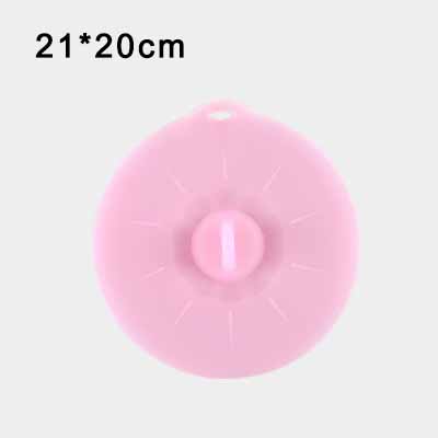 Spill Stopper Lid Cover Silicone Boil Over Safeguard Anti Spiill Cover Cooking Kitchen Tool Boil Over Spill Stopper Pot Pan Lid: B-Purple