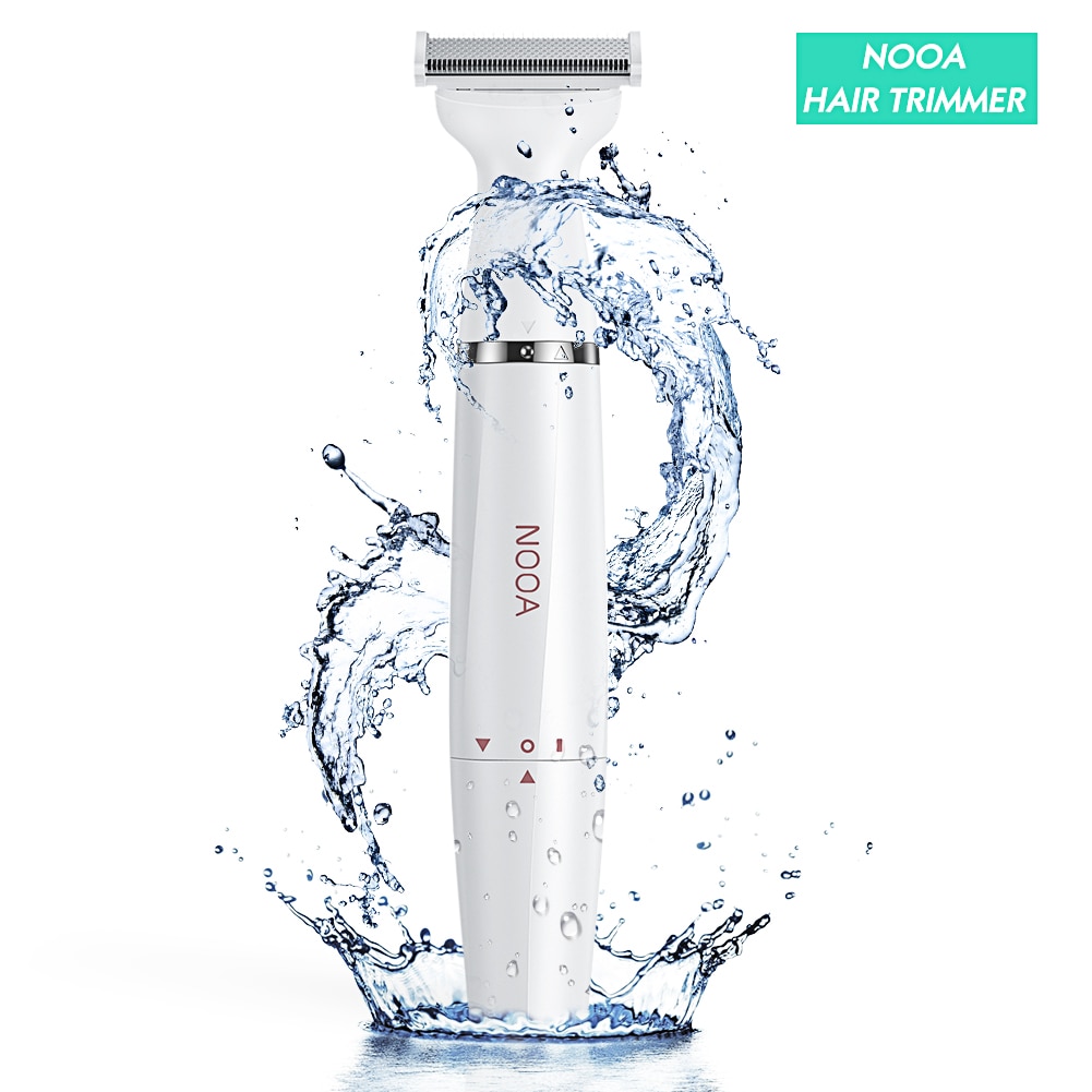Tondeuse à cheveux électrique pour femmes, rasoir pour le corps et le visage, pour les zones intimes