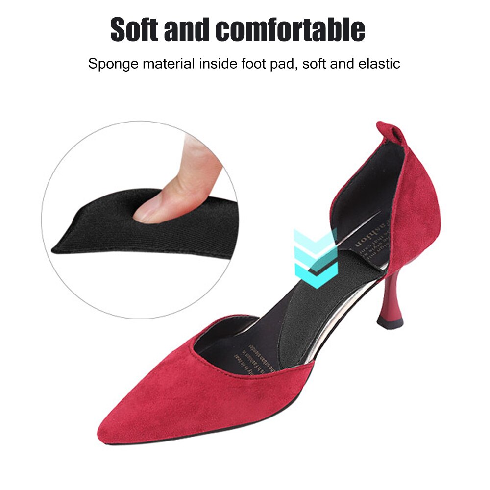 1Pair Soft Sponge Foot Arch Support Pad Adhesive Arch Support Insoles for Flats Sandals Shoe Inserts Flat Feet Plantar Fasciitis