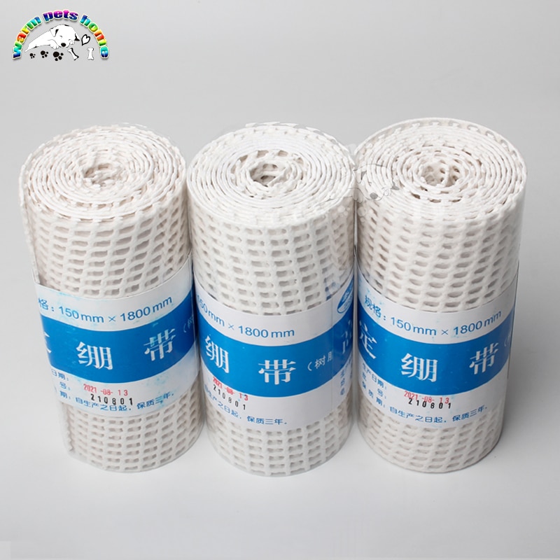 Bandage de Fixation orthopédique en polymère thermoplastique, Bandage en résine biodégradable