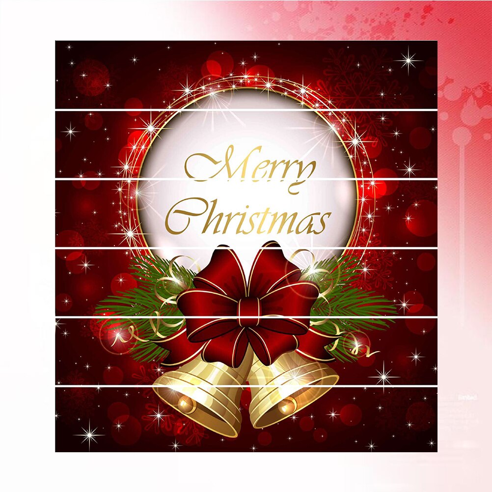 Christmas Bell 3D Trap Stickers Creatieve Zelfklevende Trap Decal Trap Decoratie