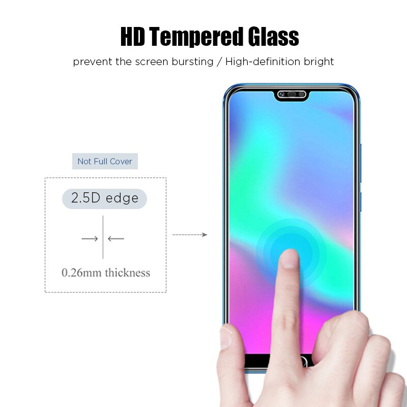 Vidro de proteção para huawei honor 20 pro 8 9 lite protetor de tela de vidro em honra 10 lite luz 10i 20i 30i 30 vidro temperado