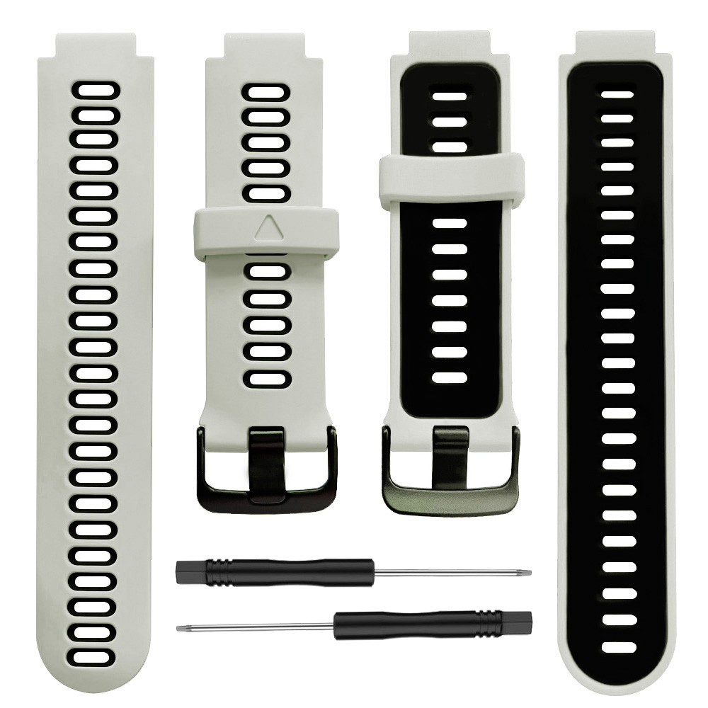 Correas de silicona para reloj inteligente Garmin Forerunner 735XT, pulsera de repuesto para Forerunner 220/230/235/620/630