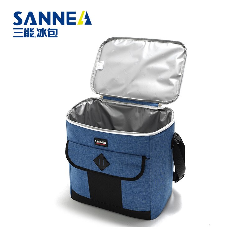 24L Cooler Bag Portable Car Thermo Food Ice Pack Thermal Refrigerator Lunch Storage Picnic Aluminum Foil box