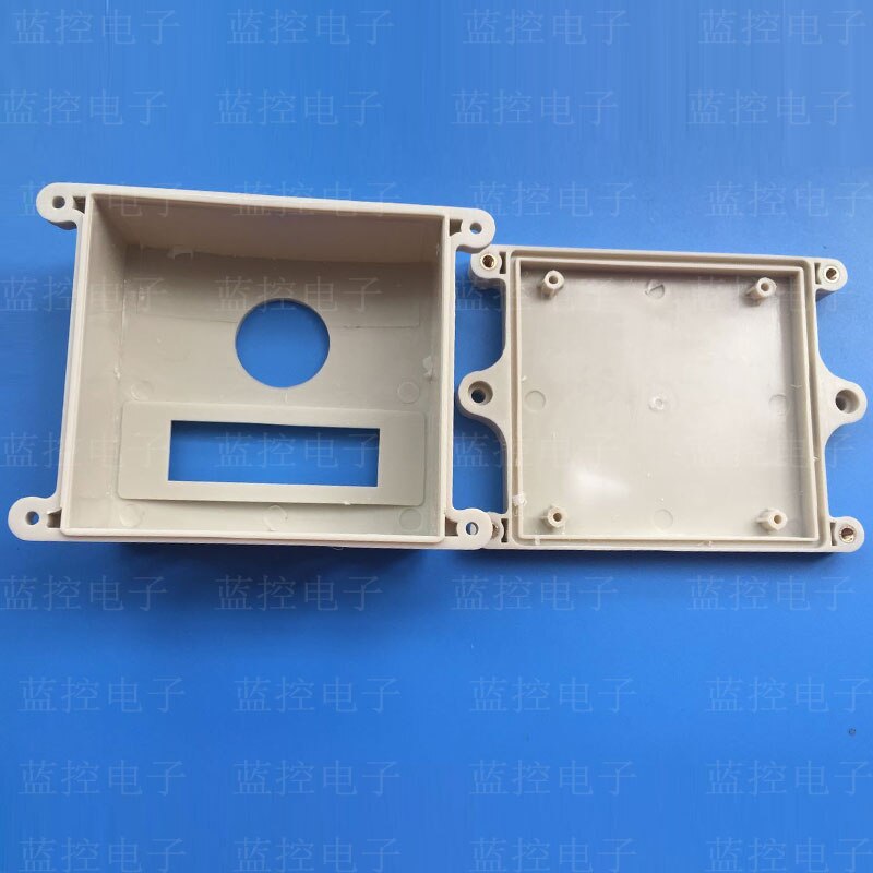 Temperature and Humidity Sensor Housing Temperature and Humidity Greenhouse Controller Housing Square Hole Panel Display Housing