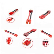 HXT – connecteur bullet vers Deans, convertisseur mâle/femelle de 3.5mm, avec câble de chargement en Silicone de 14awg/50mm, adaptateur de batterie, 1 pièce
