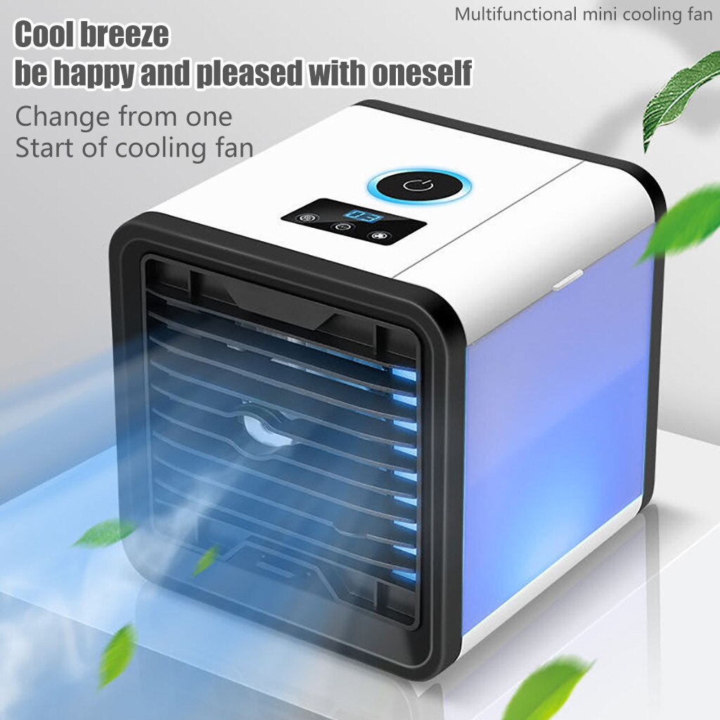 Mini Portable Air Conditioner Conditioning USB Mini Air Cooler Air Purification And humidification Refrigeration Fan #z: Default Title