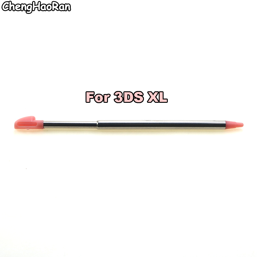 Chenghaoran pinkfarbener teleskop-stift aus metall und kunststoff für touchscreens der größen 2ds 3ds 2ds ll  xl 3ds xl, ndsl, ndsi und nds: Klar