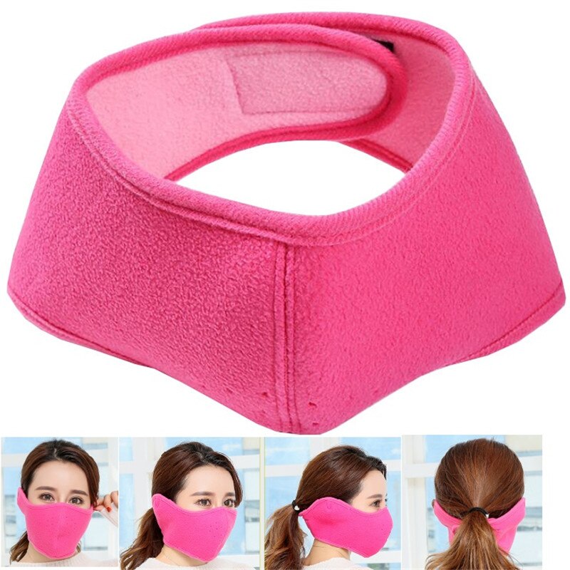 Earmuff Apparel Accessories Unisex Earmuff Women Men Winter Ear Muff Wrap Band Ear Warmer Earlap: rose
