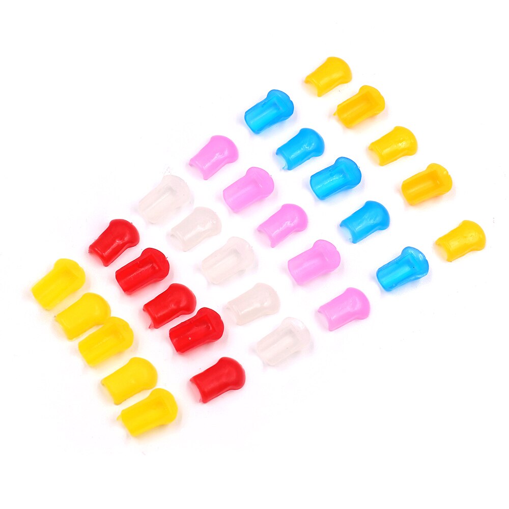 100PCS Neon Light End Cap LED Neon Rope Sealed End Caps for DC12V DC24V DC5V AC220V AC110V 6x12mm Neon Lamp Accessories