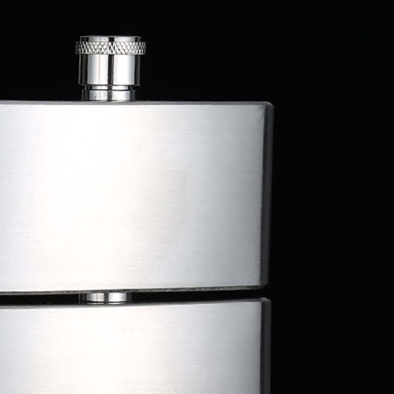 DEOUNY 90Z Assembled Hip Flask Portable Pocket Mini Hip-Flask Stainless Steel Jagermeister Alcohol Bottle Drinkware
