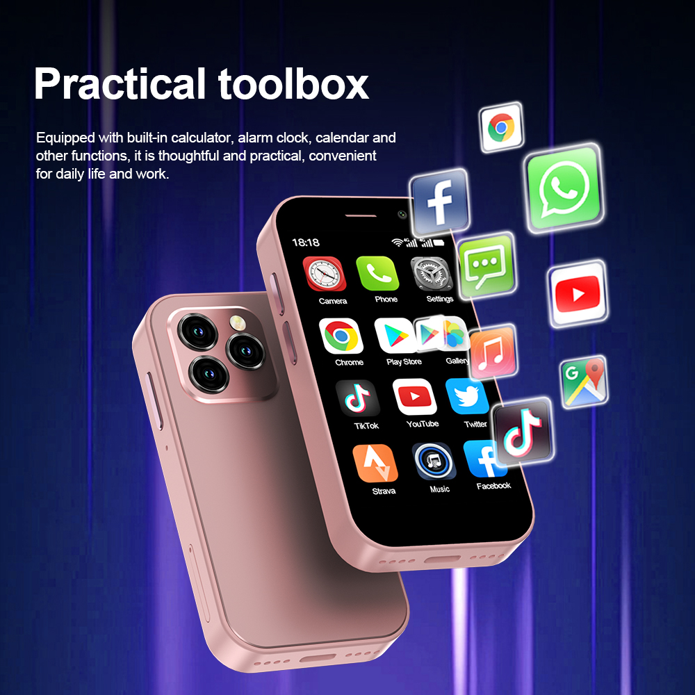 SERVO król8000 4G LTE mini Smartphone system android 2GB+16GB Google bawić się WhatsAPP WiFi hotspot podwójny SIM Super Mały Smartfon