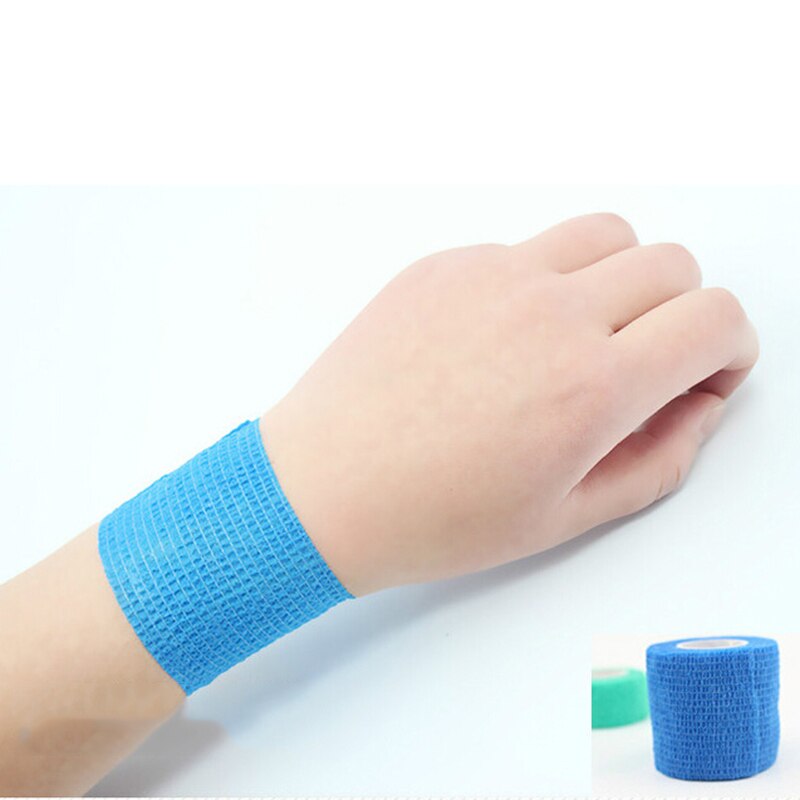 1 Pc Band Wasserdicht selbst Klebstoff Elastische Bandage Muskel Band Finger Gelenke wickeln Therapie Verband Pflege