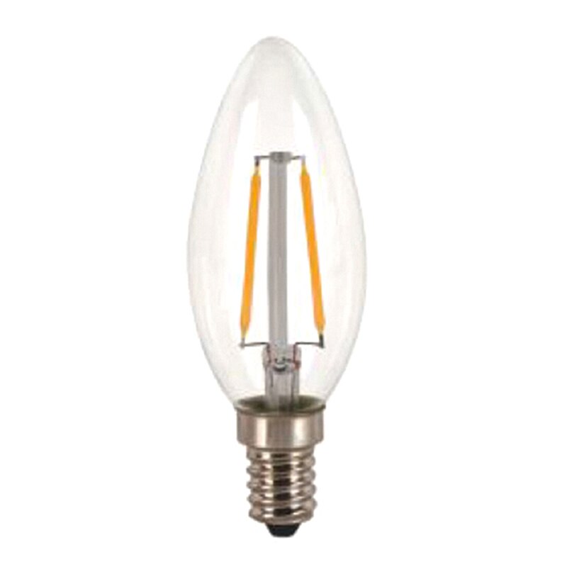 LED Filament Candle Light Bulb E14 220V 2W 4W Edison Bulb Retro Antique Vintage Style Cold White Warm White Lamp