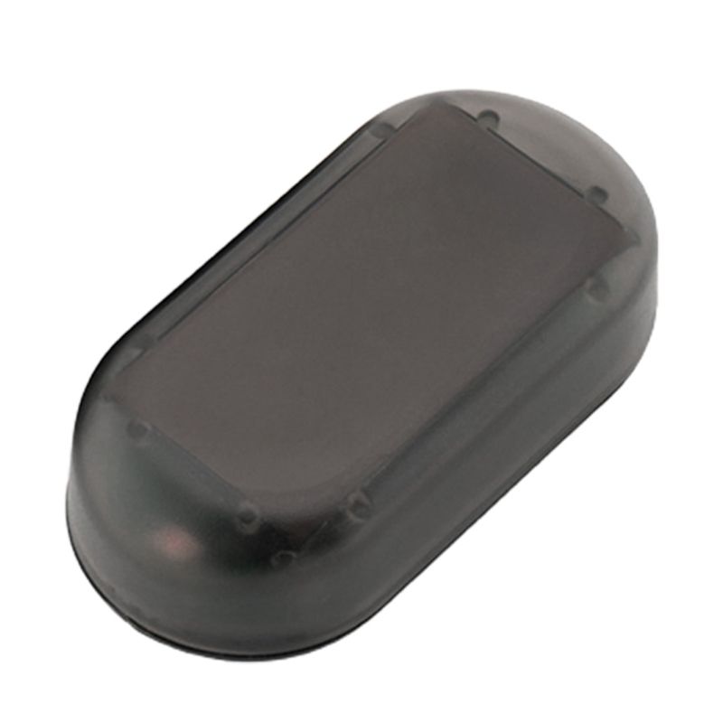 Alarma Solar para coche, luz LED antirrobo, Flash intermitente, lámpara de advertencia, 2 piezas (azul + rojo)