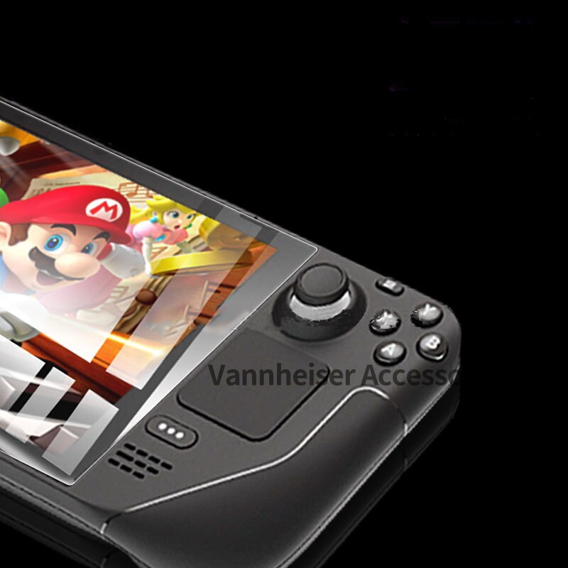 Screen Protector Tempered Glass for Valve Steam Deck Screen Protector Gehard Glas Voor Klep Stoom Deck Game Console 7 Inch Screen Protector Film Voor Stoom Dek Glas Accessoires Steam Deck Glass