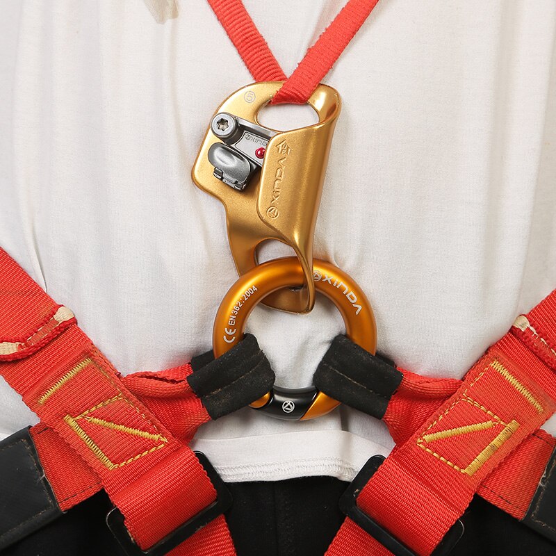 XINDA outdoor 23kN Openable Ring 7075 aluminium multi directional gated ring for climbing