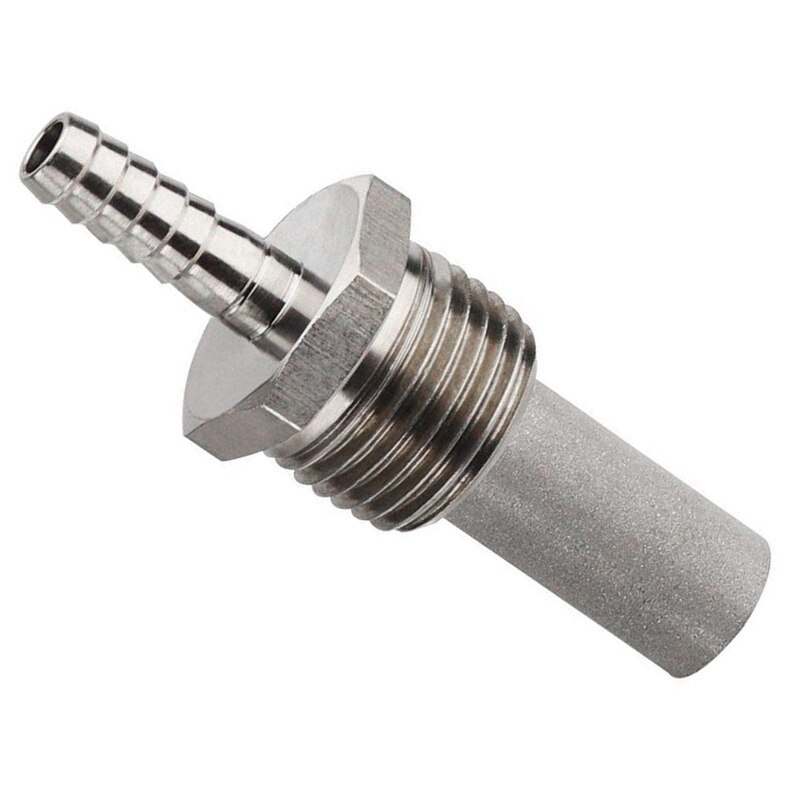 Home Brewing Inline Oxygenation Diffusion Stone Aeration Stone 1/2 Npt Carbonation Stone