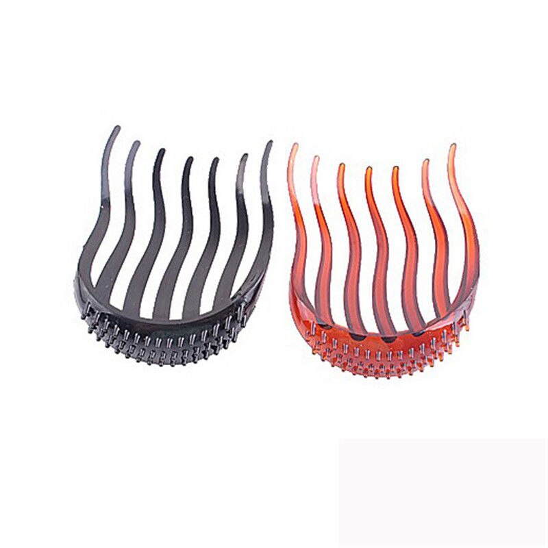 1pc hästsvansinsatser hårspänne bulle maker bouffant volym bröllop hår kam kvinnor fluffig hästsvans stylingverktyg