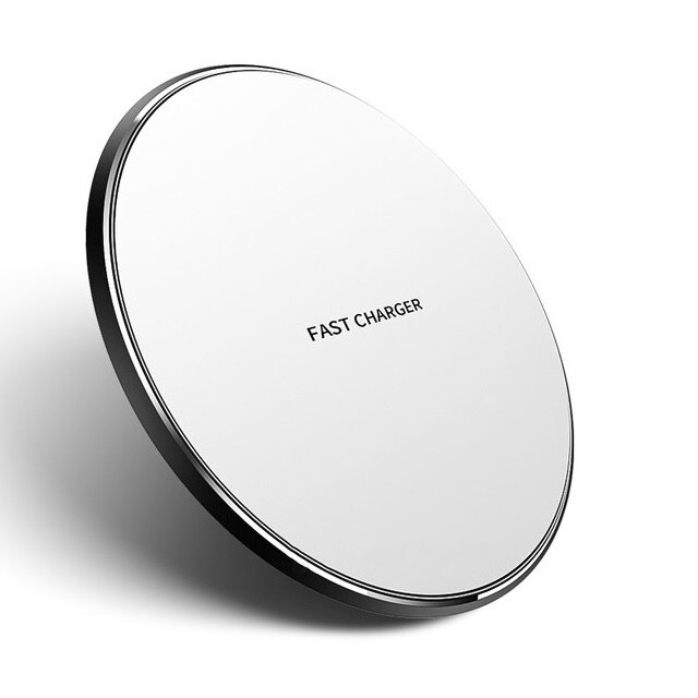 FDGAO QI 30W Quick Wireless Charger For iPhone 12 11 Pro XS Max XR X 8 QC 3.0 Fast Charging For Samsung S20 S10 S9 Charger Pad: 20W White