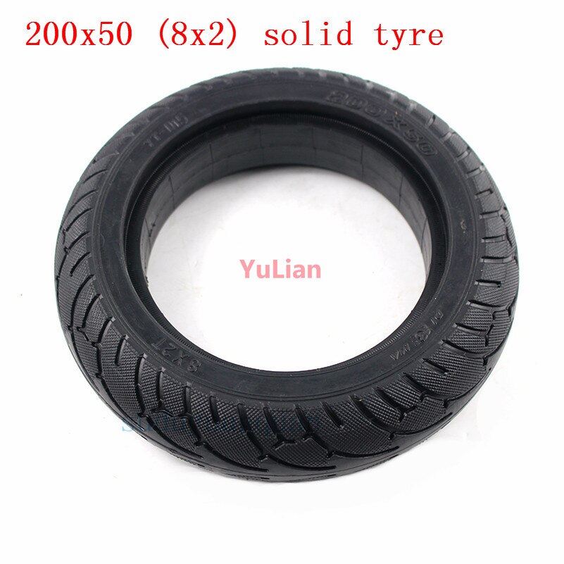 Speedway mini 4 Pro Rear Tire 8 Inch 200x50 Solid Tire 8X2T For RUIMA mini 4 PRO Electric Scooter Rear Motor Tire