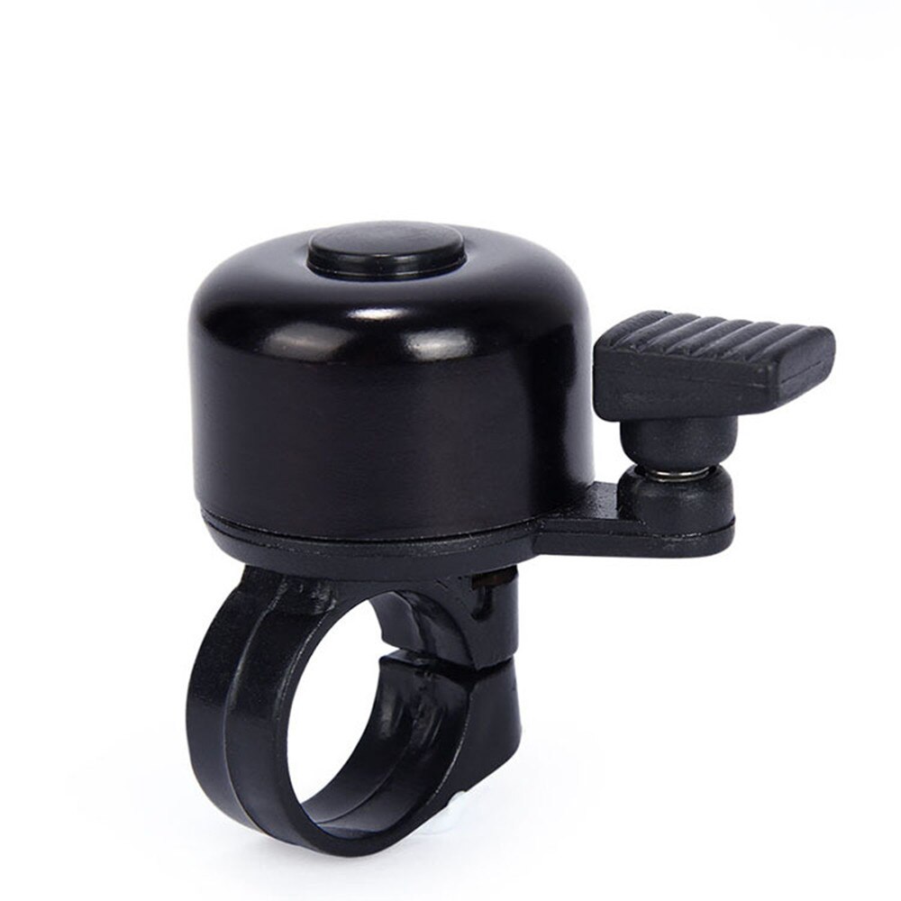 Safety Cycling Bell Outdoor Bicycle Handlebar Metal Ring Black Bike Bell Horn Sound Alarm Bike Accessories Cycling Bell31