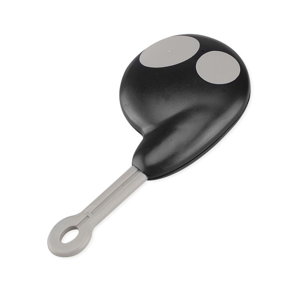 Keyyou erstatning fjernkontroll smart key shell fob case 2 button keyless entry for toyota for cobra alarm 7777 1046 3196 no battery