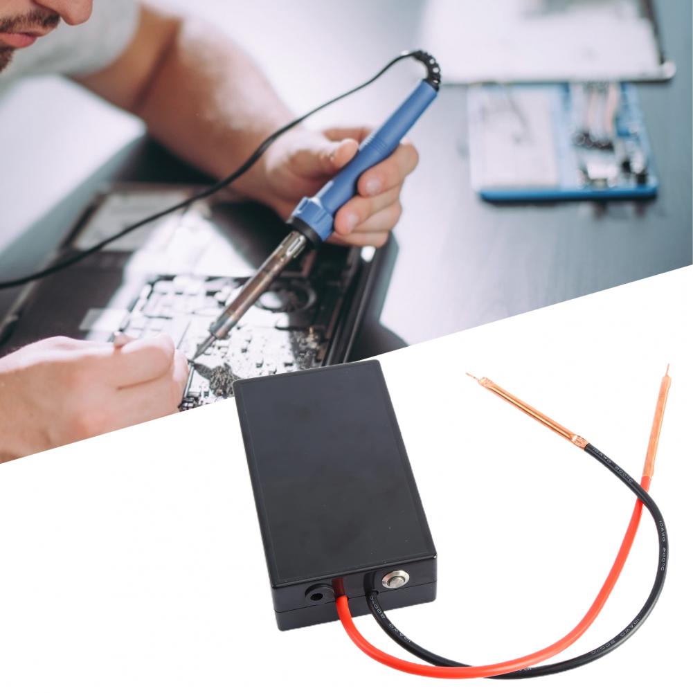 Mini Spot Welding Tool Low-delay Compact Welding Machine Set Handheld Spotwelder Kit for Repair Spotwelder Kit