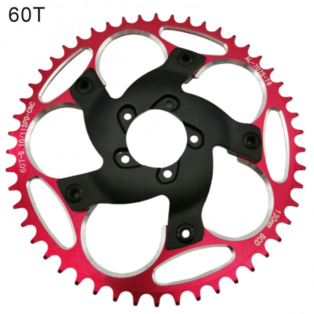 Bicycle 50T/52T/54T/56T/58T/60T Chain Wheel Sprocket Crank for Bafang Motor BBSHD 130BCD Bike Parts Chain Wheel