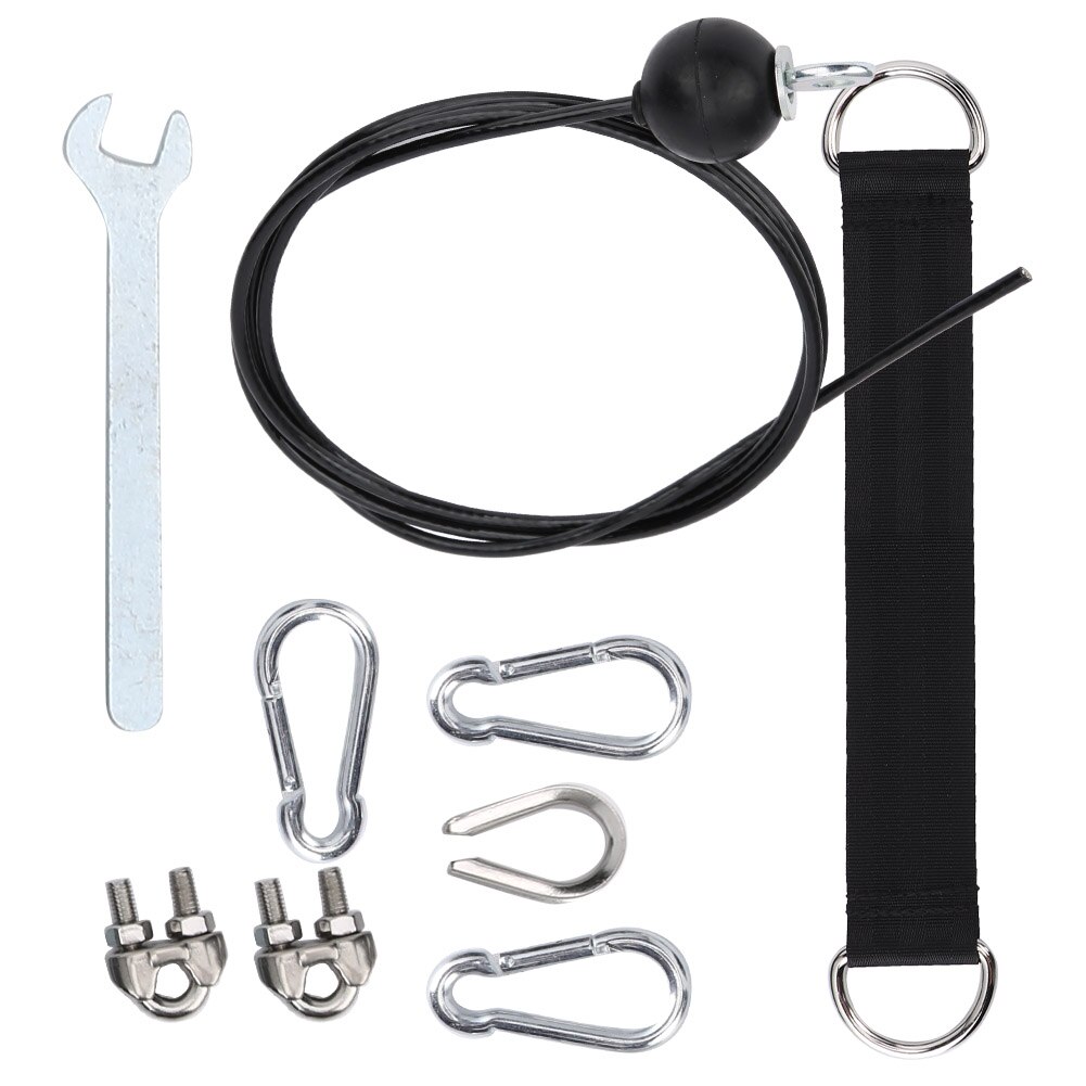 Gør-det-selv remskive reb indenlandsk high-order pulldown arm styrke triceps fitness udstyr fitness fitness underarm træner kit