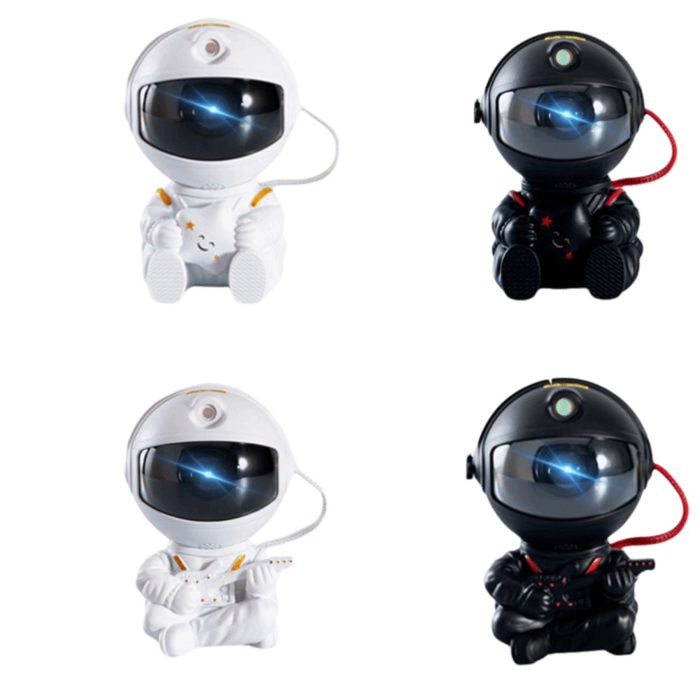 Remote Control Astronaut Galaxy Projector Starry Projection LED Light Source Star Projector Ceiling Mount Galaxy Theme