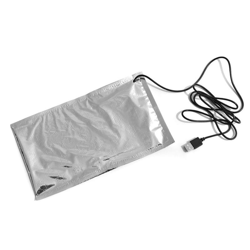 Usb Thermostaat Warmte Behoud Plaat Voor Lunch Tas Melk Heater Diy Voedsel Warmer Fles Lunch Plaat Thermische Pad Doos V2U5: Default Title