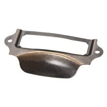 Label Trekt Ladekast Pull Naam Card Repareren Vintage Stijl 1 Set