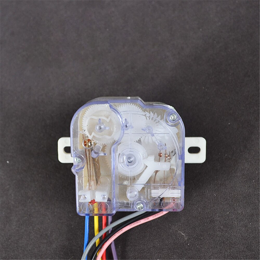 1pcs Semi-automatic Double-tub Washing Machine 7 Wires Washing Machine Timer Switch DXT15SF-G 220V/3A 7.2CM