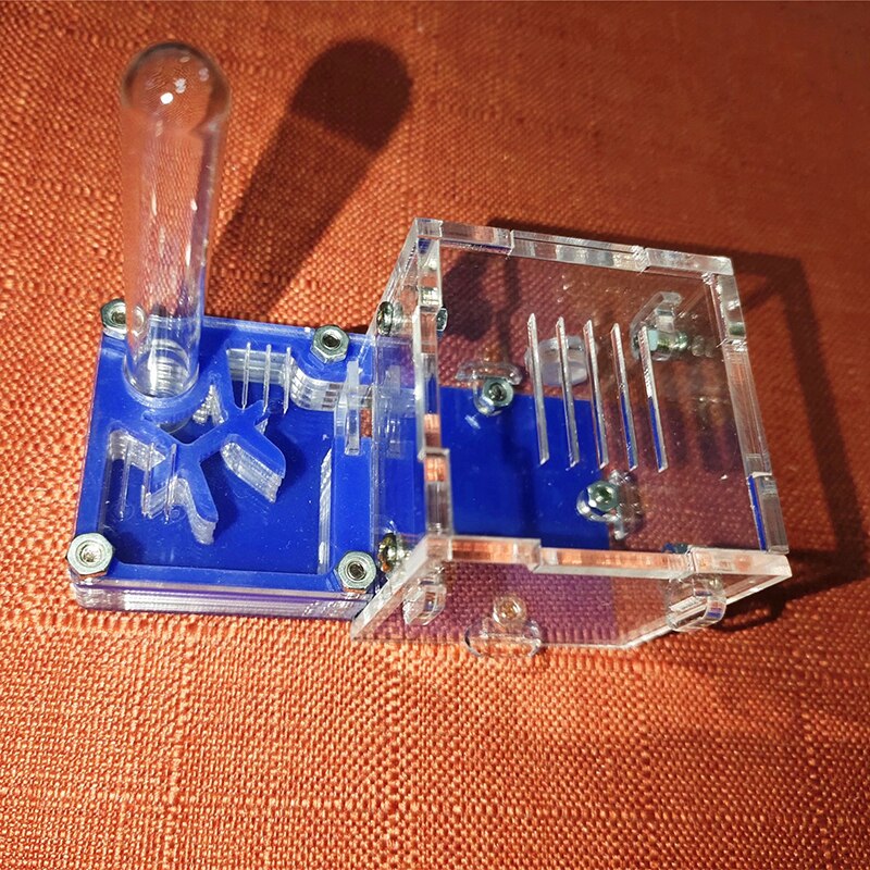 Mini Queen Ant Nest Ant Workshop Acrylic Farm Small Plane Nest Ant Accessories: Color-07