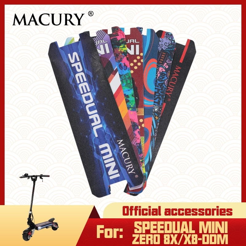 Macury Sticker for Speedual Mini and Zero 8X Zero8X X8-ddm Non-Slip Decal Sandpaper coated abrasive paper Anti-slip tape