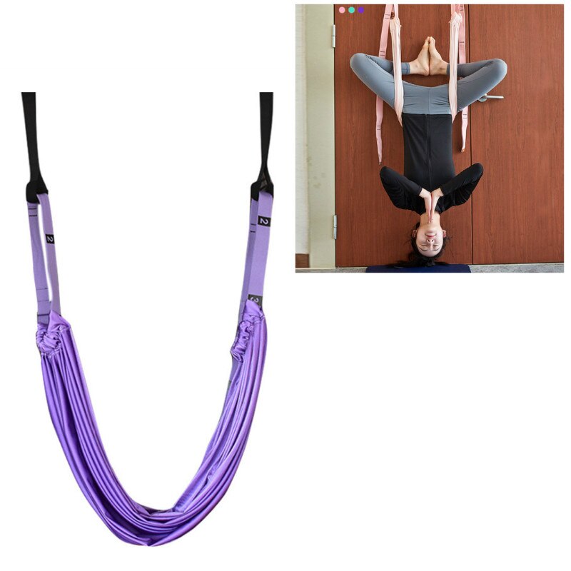 Anti-tyngdekraft yoga flyvende swing yoga hængekøje lufttræk enhed hængekøje udstyr til pilates kropsformende fitness udstyr